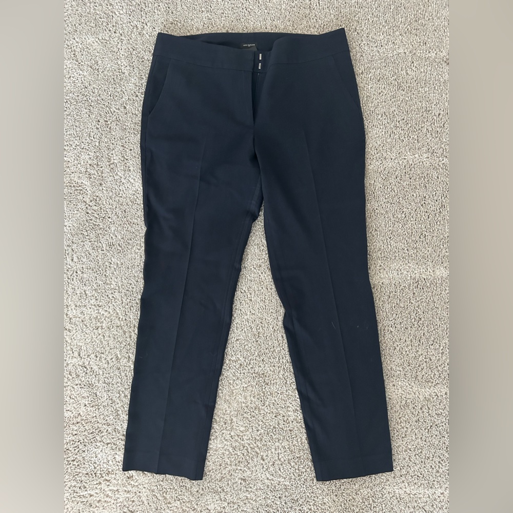 Ann Taylor Navy Ankle Dress Pants